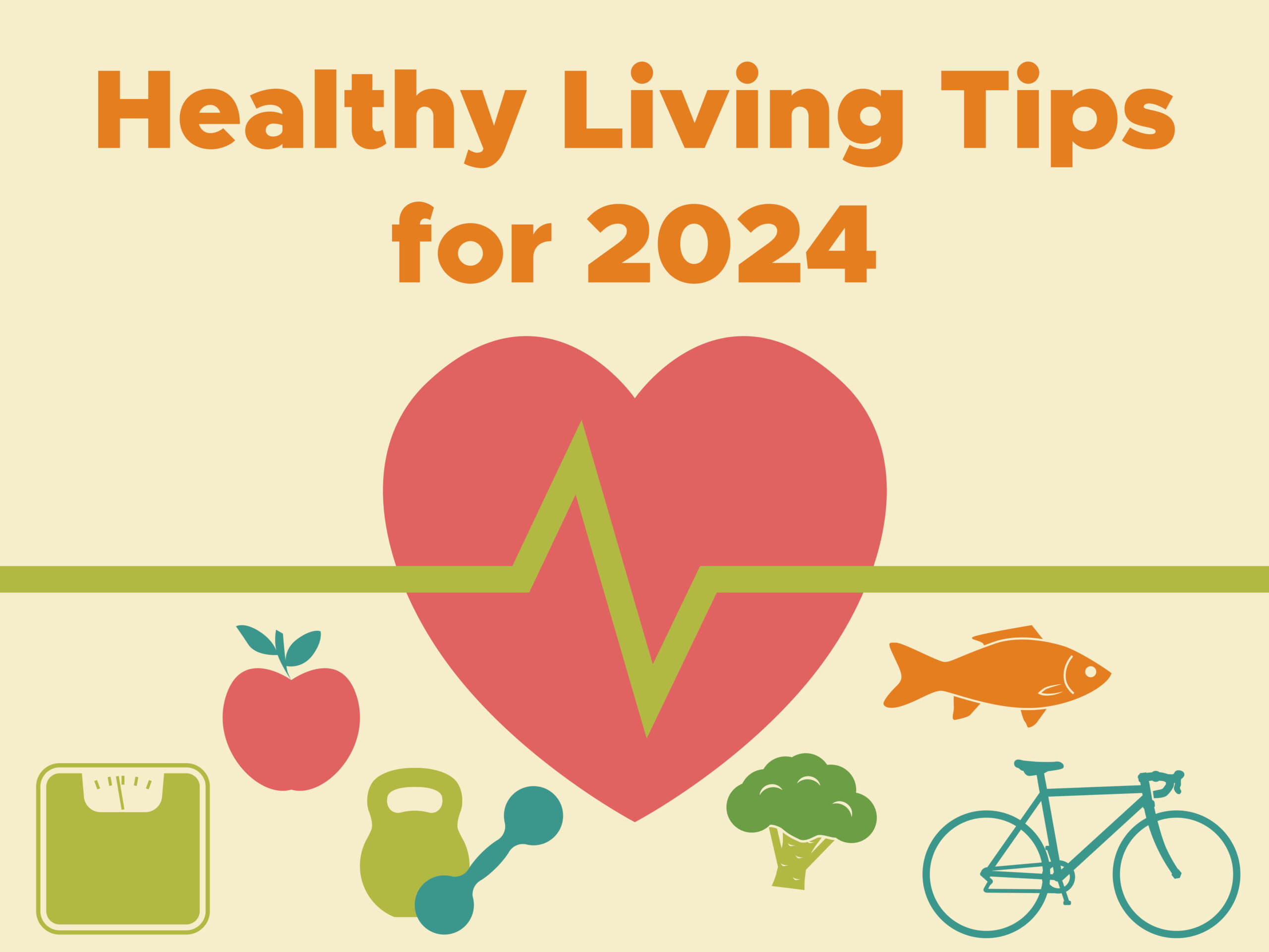 healthy living tips for 2024